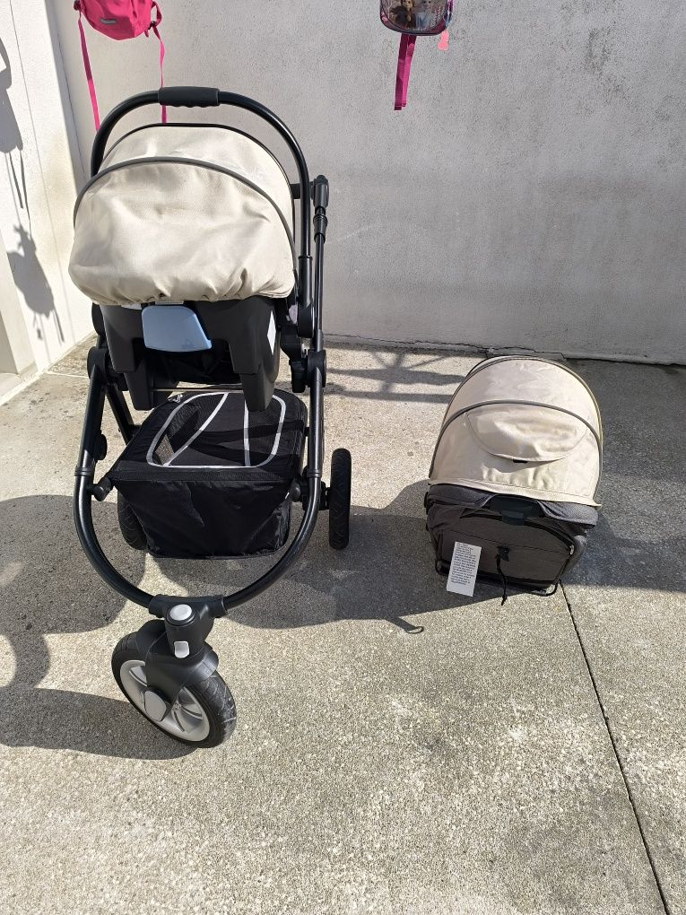 Carrinho bebe duo Zippy