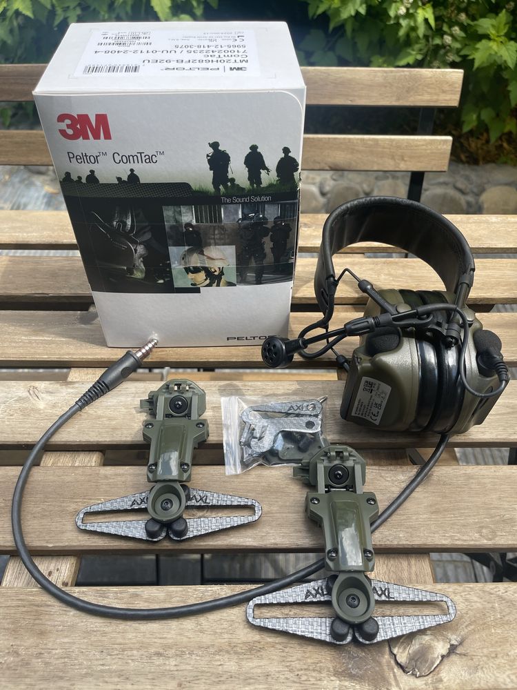 Військові‼️Peltor Comtac XPI MT20H682FB-92EU + кріплення Tegris карбон