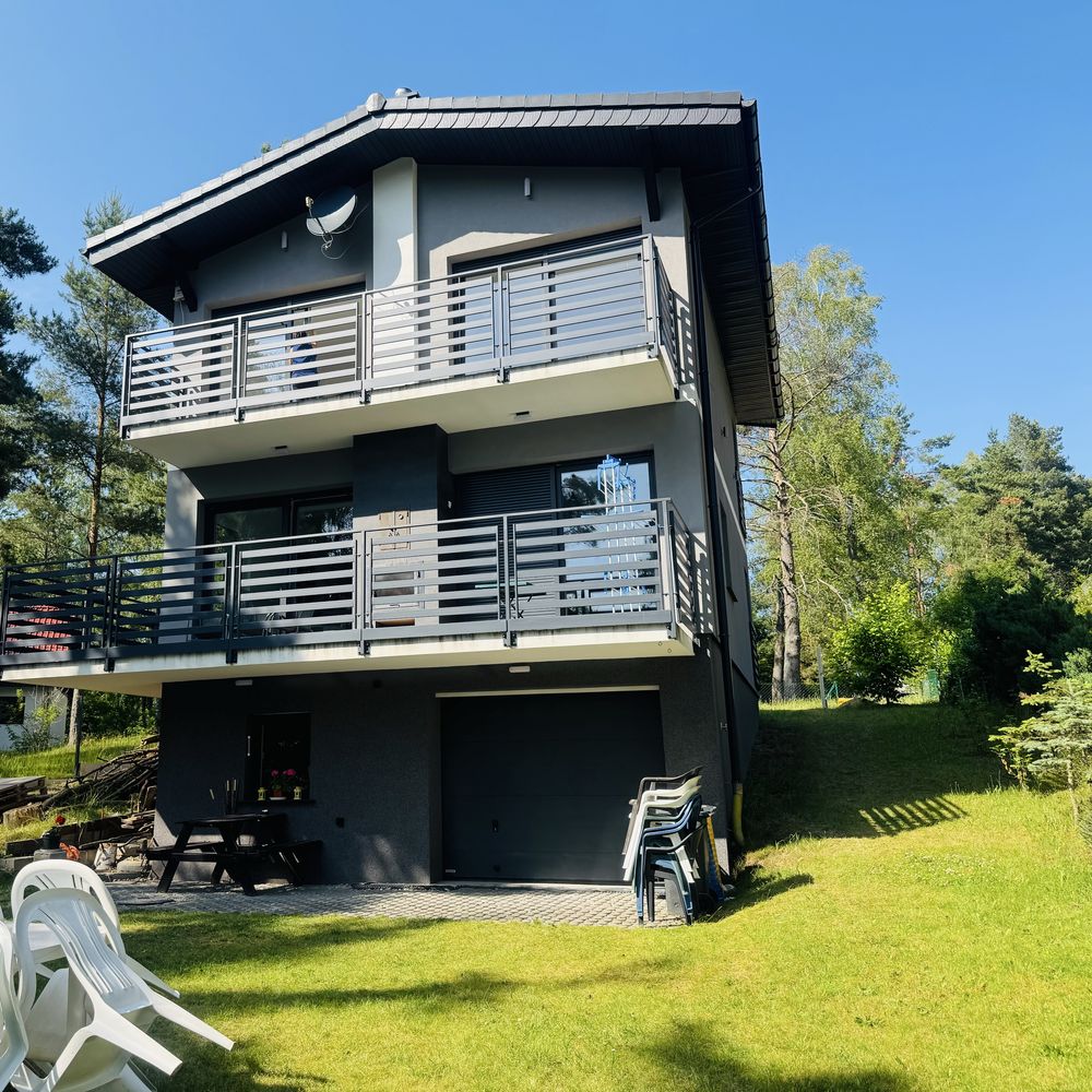 Domek caloroczny Porost jezioro do wynajecia DO 10 OSOB przy jeziorze