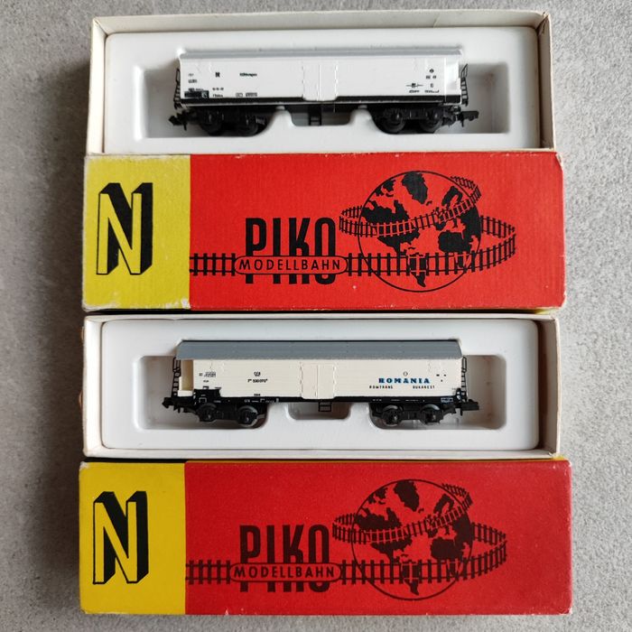 Железная дорога Piko N 1:160 ГДР, локомотивы, рельсы, вагоны, стрелки