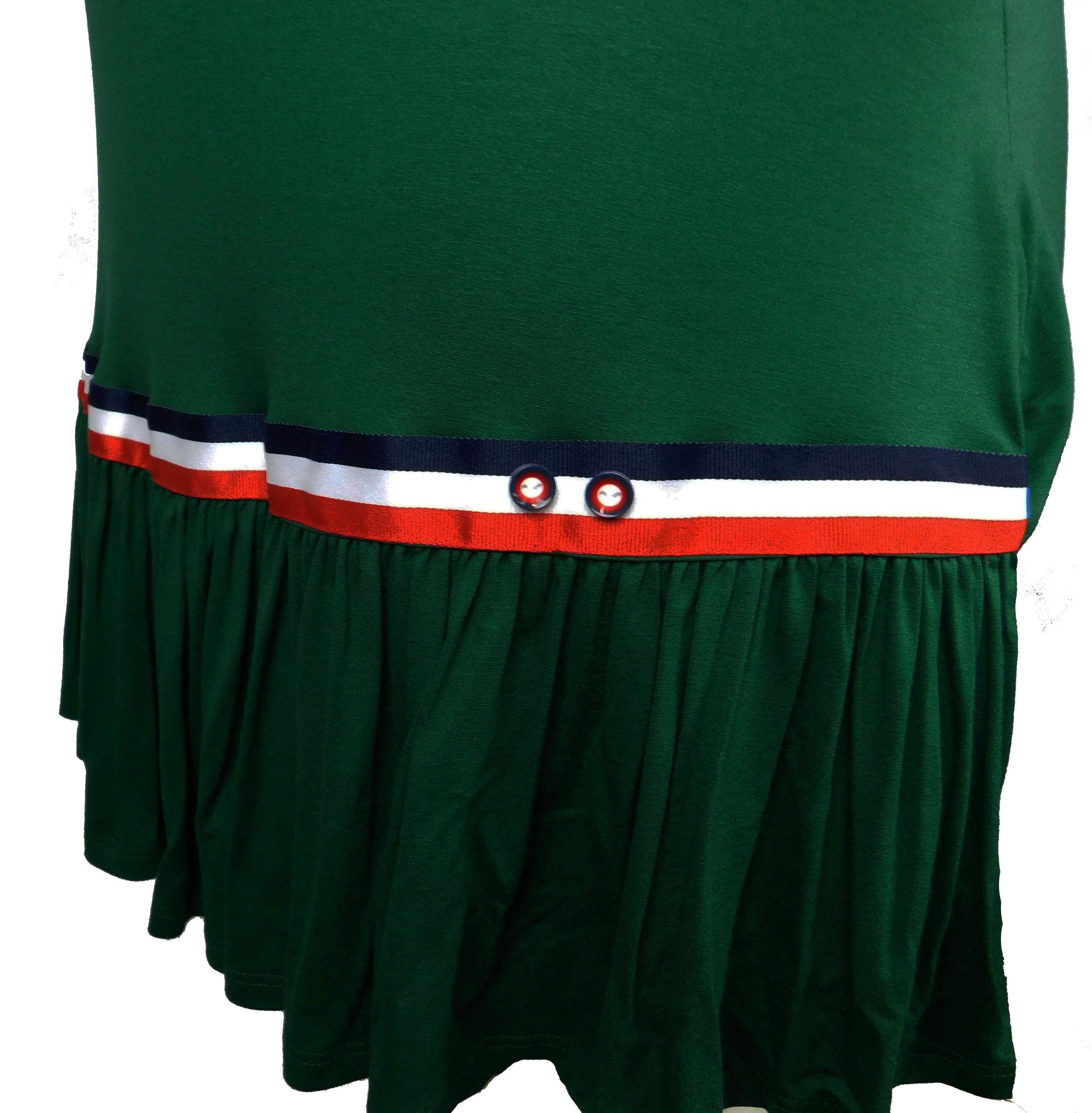 Tunika - sukienka sportowa zielona 2XL - 50/52