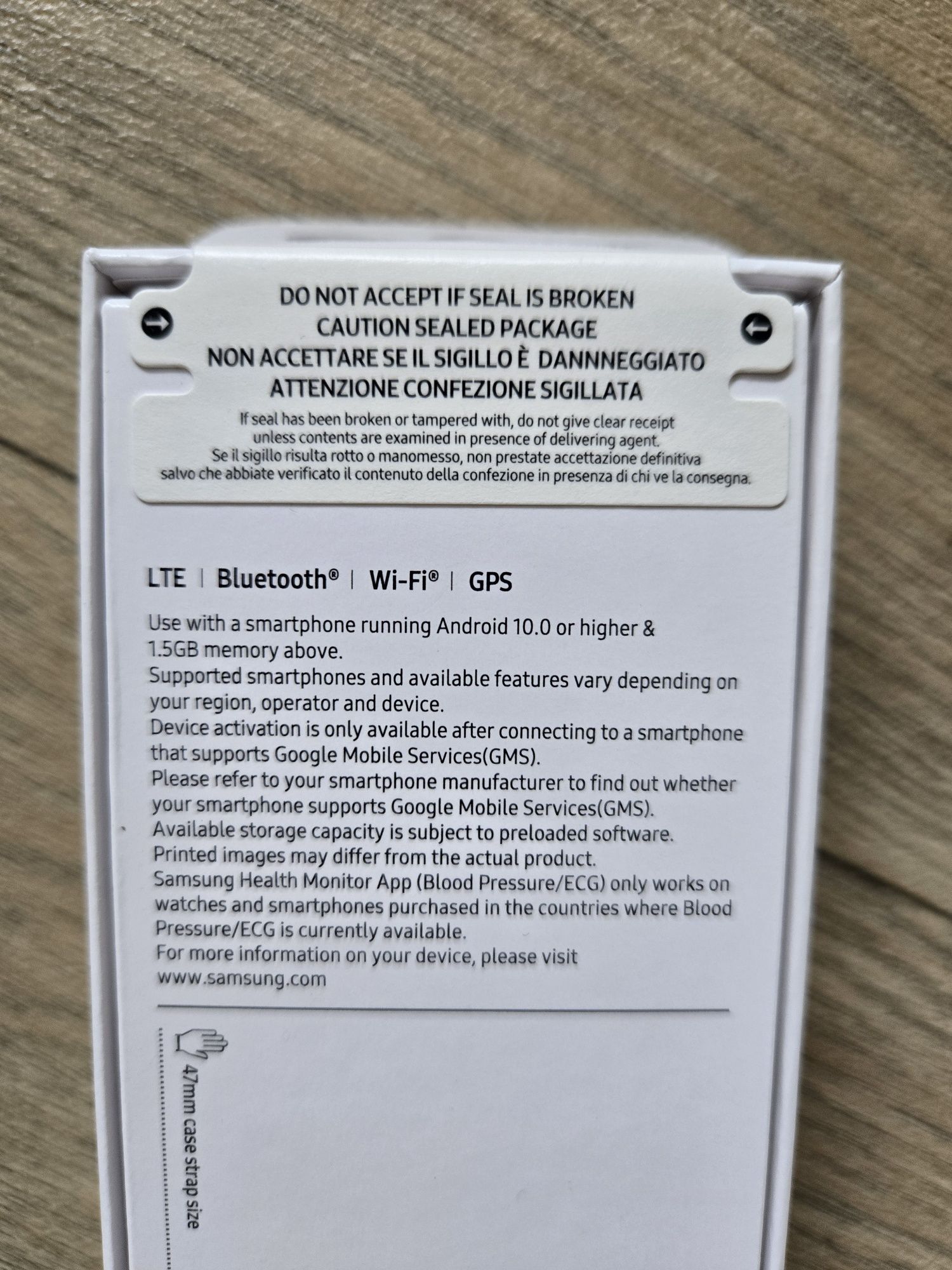 Nowy samsung watch 6 classic gwarancja sm-r965f srebrny