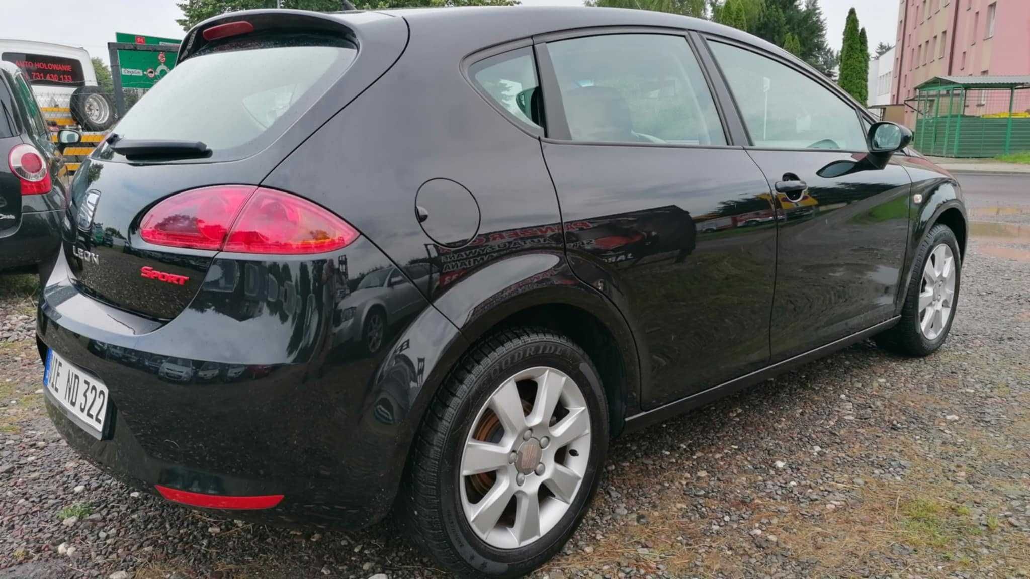Seat Leon II 2007/08 r, 1.6 Mpi , Alu 16, Klima , z Niemiec Oplacony !