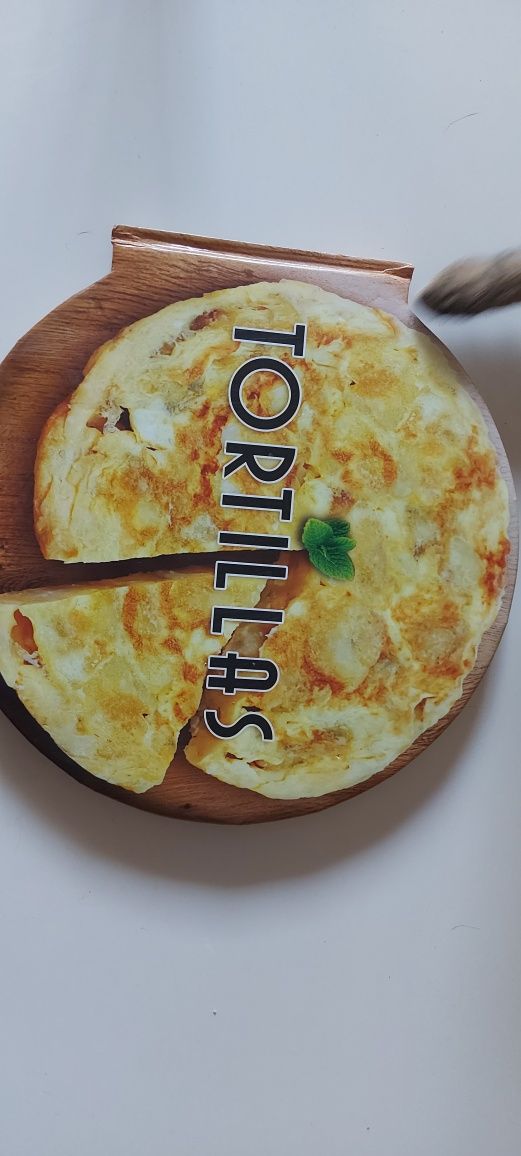 Livro espanhol sobre tortilhas