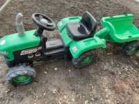 Traktor dziecięcy zabawka z przyczepką WYPRZEDAŻ GARAŻOWA