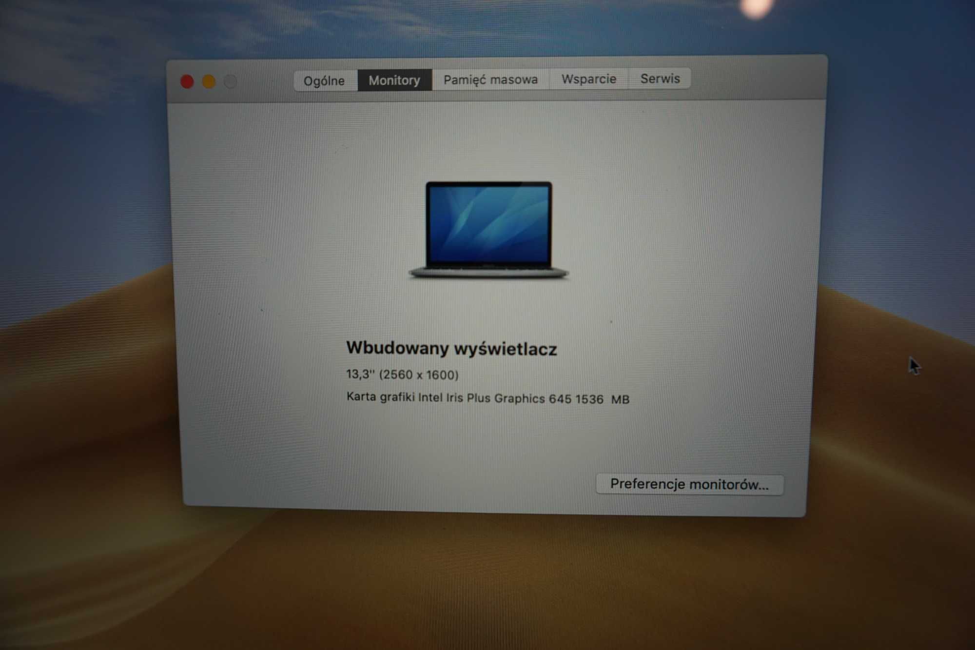 Laptop MacBook Pro A2159 / Łódź