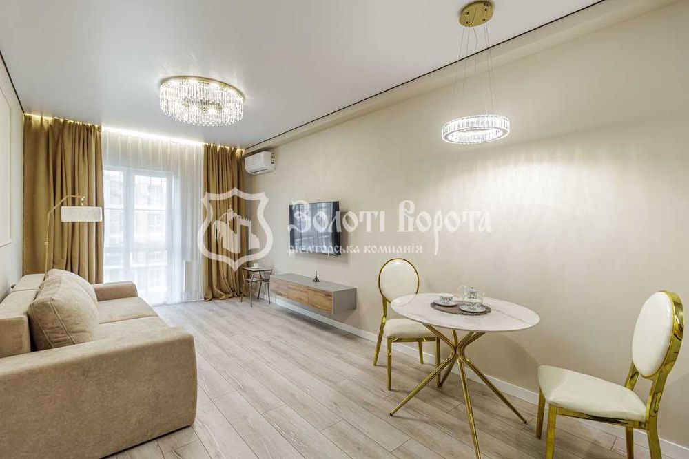 Квартира 1к. Дизайнерський ремонт. Максимовича, 24в, Голосієвський р-н
