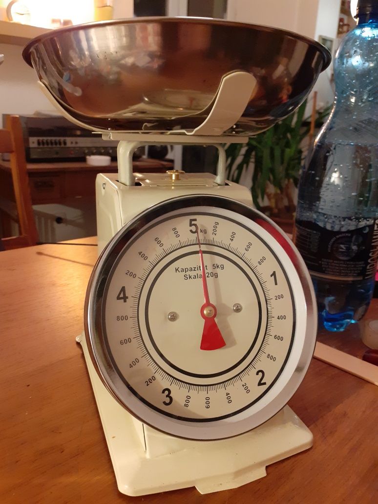 Waga retro 5 kg SUPER stan.