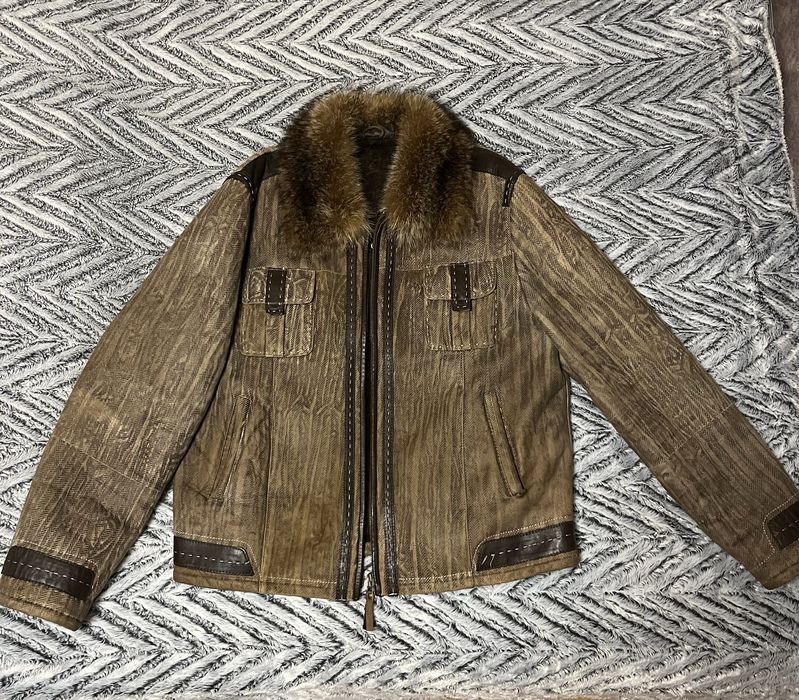 Натуральна дублянка GLABOR Leather & Fur