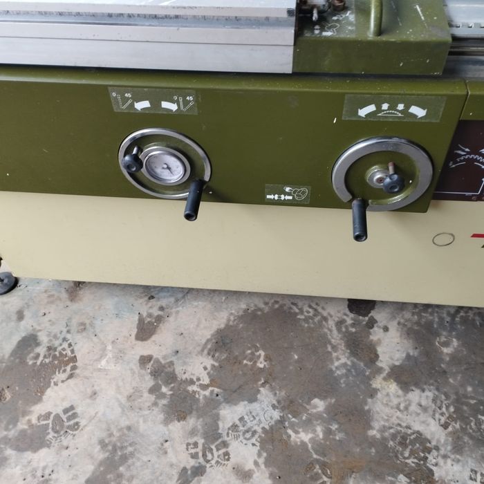 Piła tarczowa formatowa do drewna frezarka piło posuw 3 i 4 rolkowy