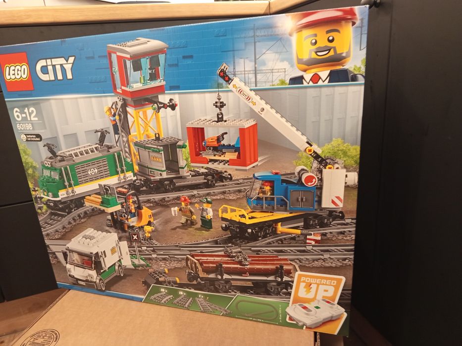 LEGO 60198 City Pociąg towarowy / nowe