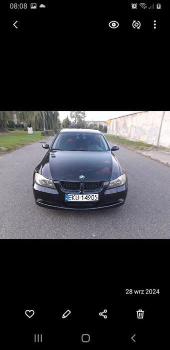 BMW seria  3 320d e90 163 km zamiana