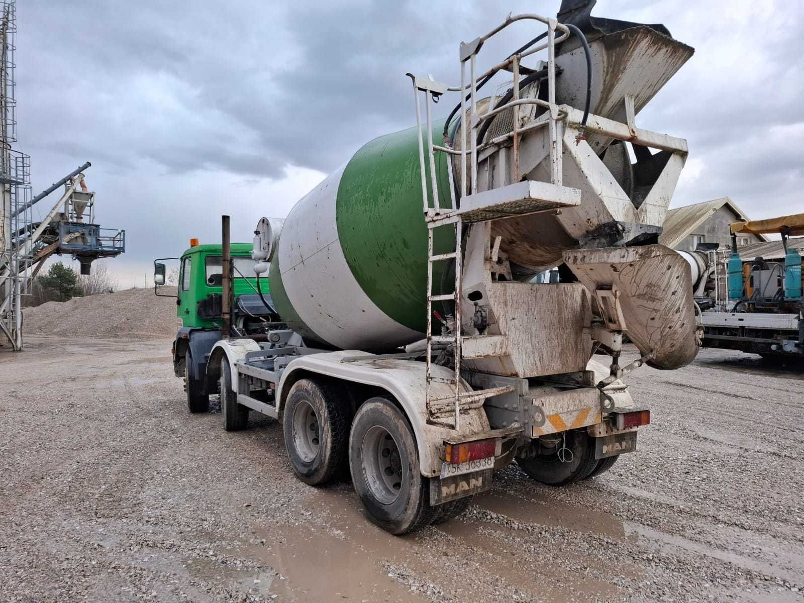 Betonomieszarka ERF ES8 8m3 8x4 Gruszka do betonu, możliwa zamiana