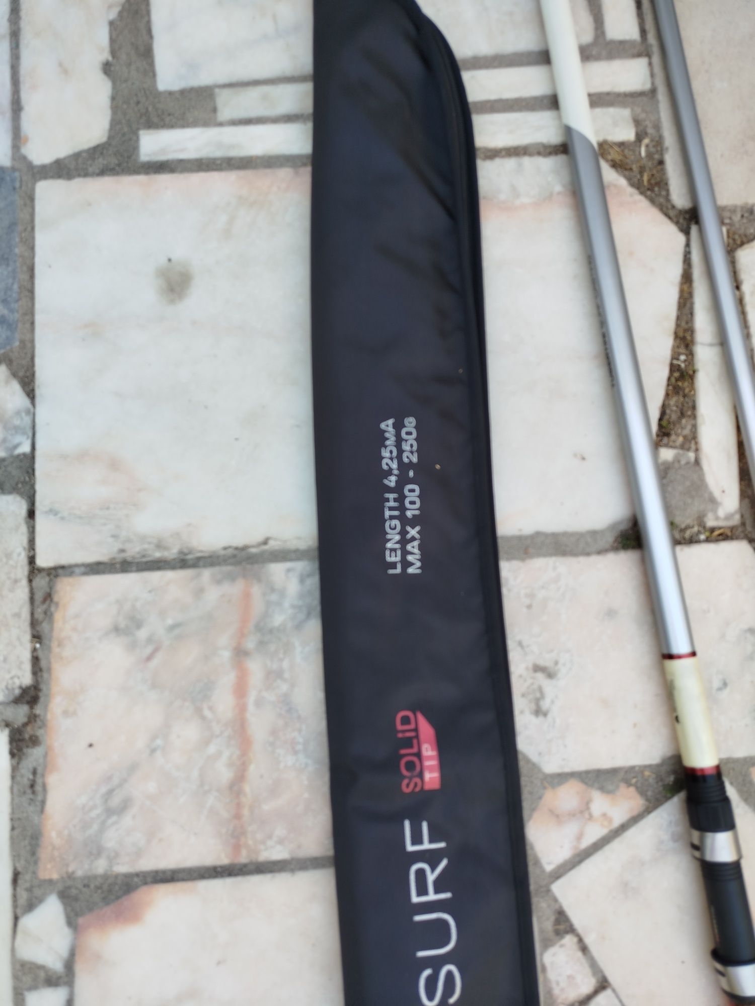 Cana surf casting tubertini tempest surf