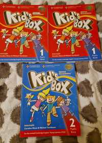 Kids box 1  , Kids box 2 pupils book