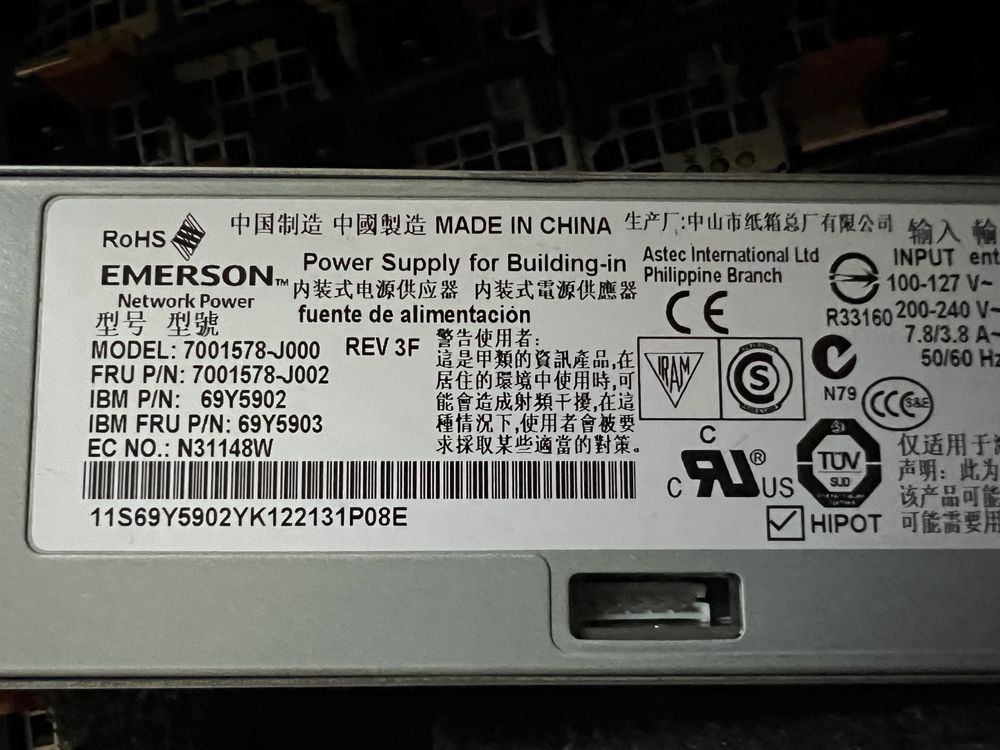 Блок питания Emerson 7001578-J00 зарядка для lifepo4