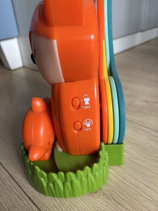 projektor i lampka nocna Infantino 3 w 1 z liskiem