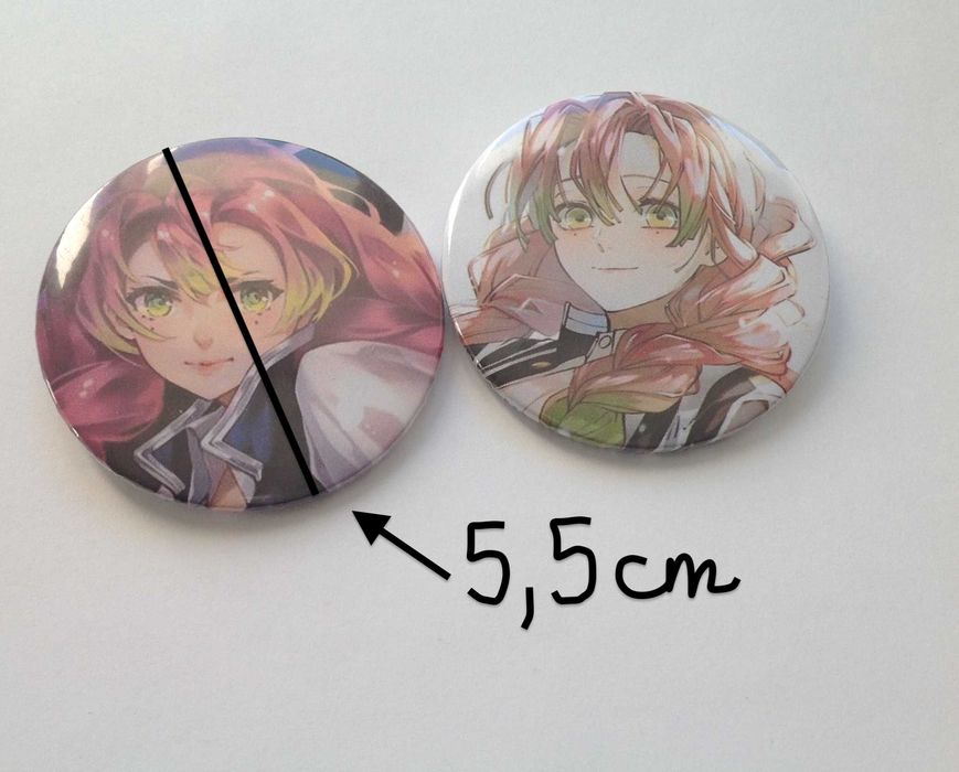 Mitsuri Kanroji / Demon Slayer 2 x przypinka