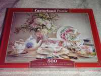 Puzzle 500 elem. PORCELANOWY SERWIS - NOWE folia