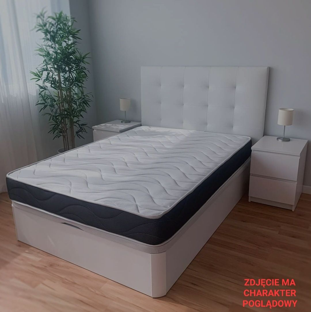 Materac piankowy wiskozowy 105x180 cm NOWY