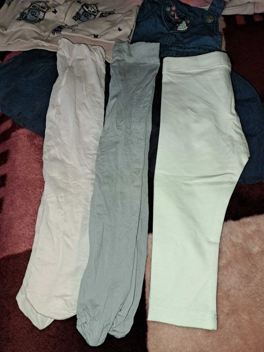 Zestaw/ paka sukienka buty bluzka 80 cm