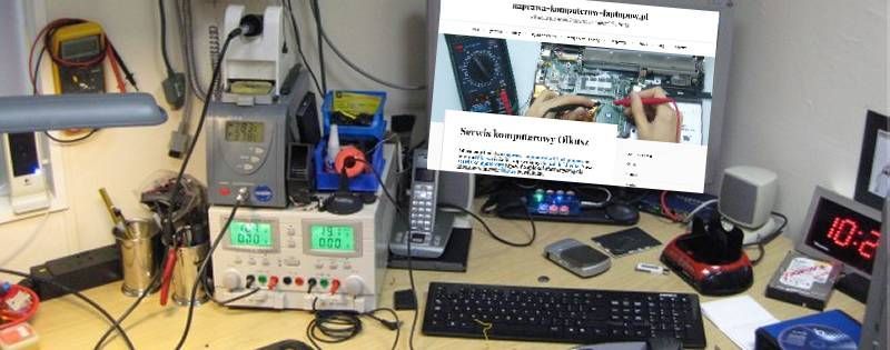 Naprawa komputerów laptopów Olkusz, Sławków. Klucze, Ogrodzieniec