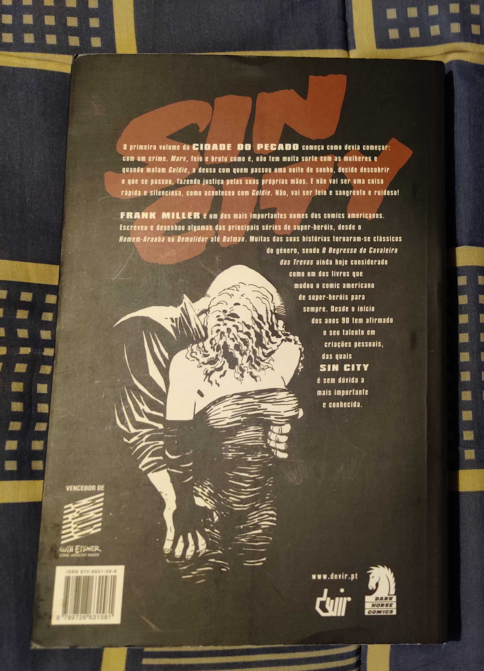 BD Livro Sin City - A Cidade do Pecado, Devir PT-PT