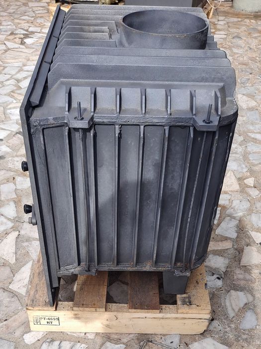 Recuperador de Calor a Lenha em Fundição