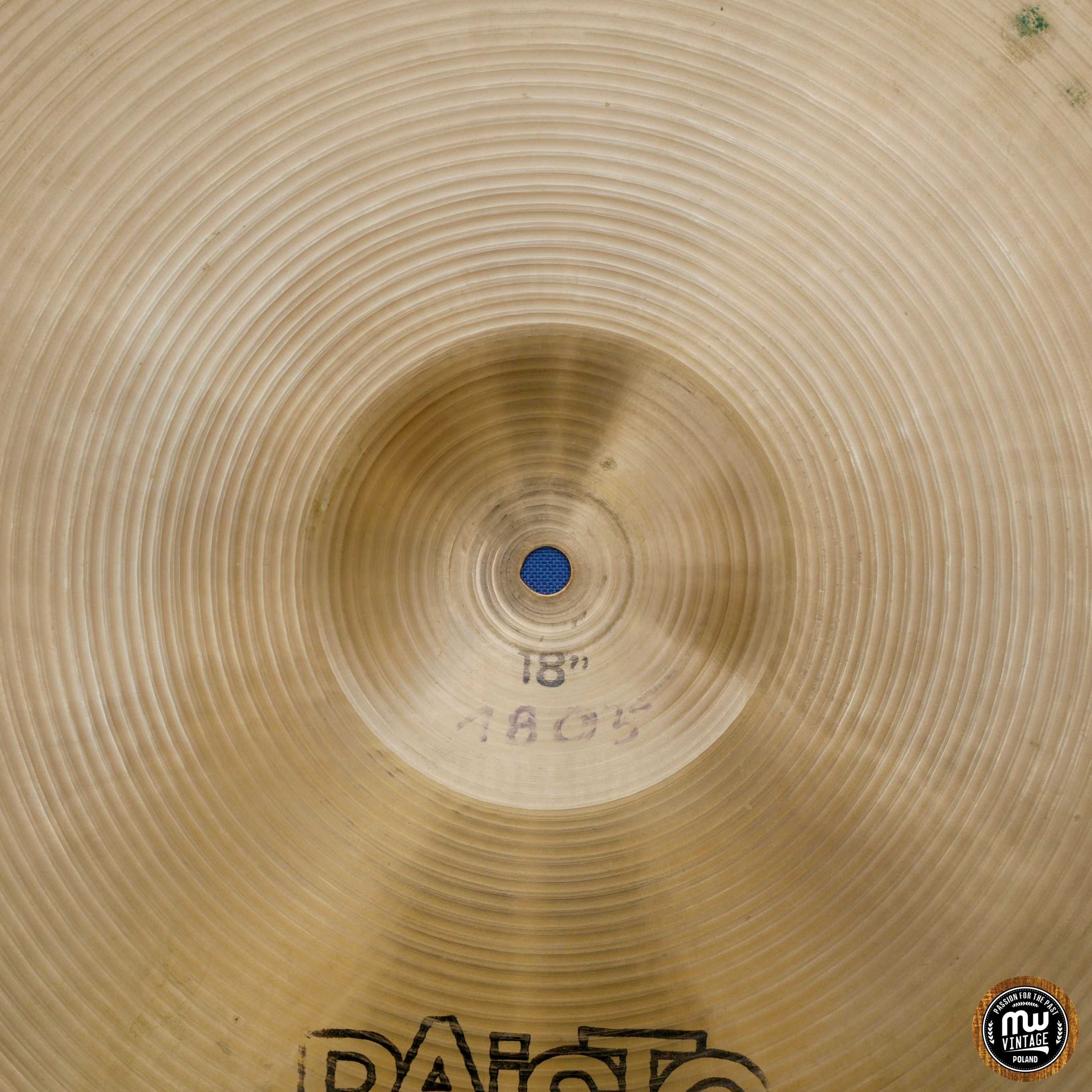 Paiste - talerz 602 Medium Ride 18” Black Label ‼️