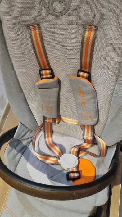 Cybex Eezy S Twist +2 Lava Grey + półspiworek – stan bdb