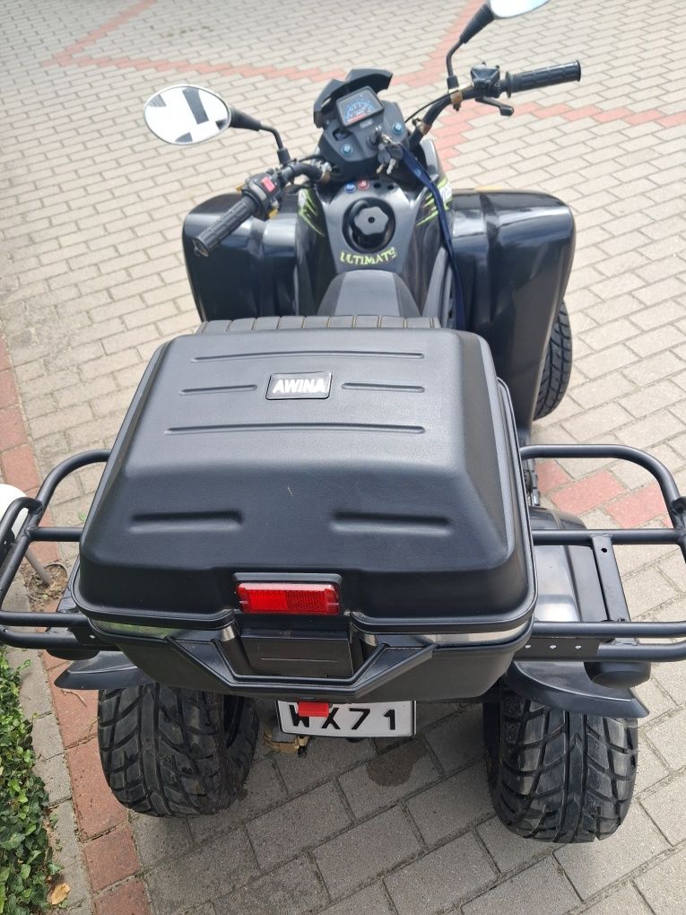 Quad 150 zarejestrowany.