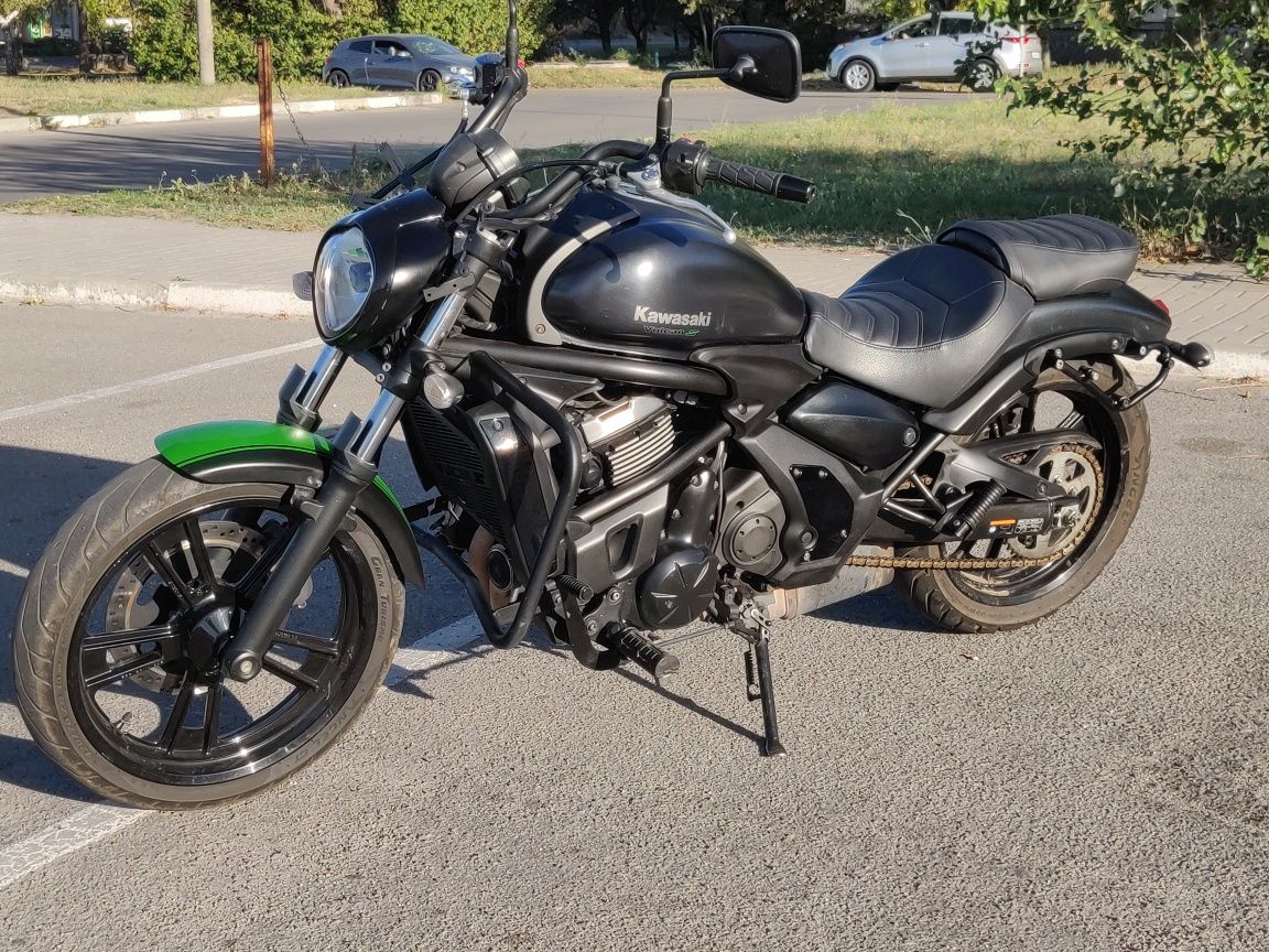 Мотоцикл, чепер Kawasaki Vulkan 650s 2016г + ABS, переоформление