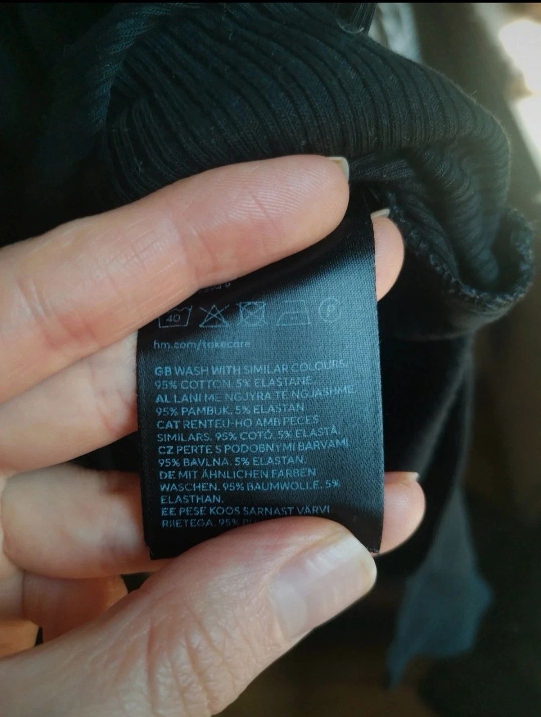 H&M mama sukienka ciążowa midi/maxi