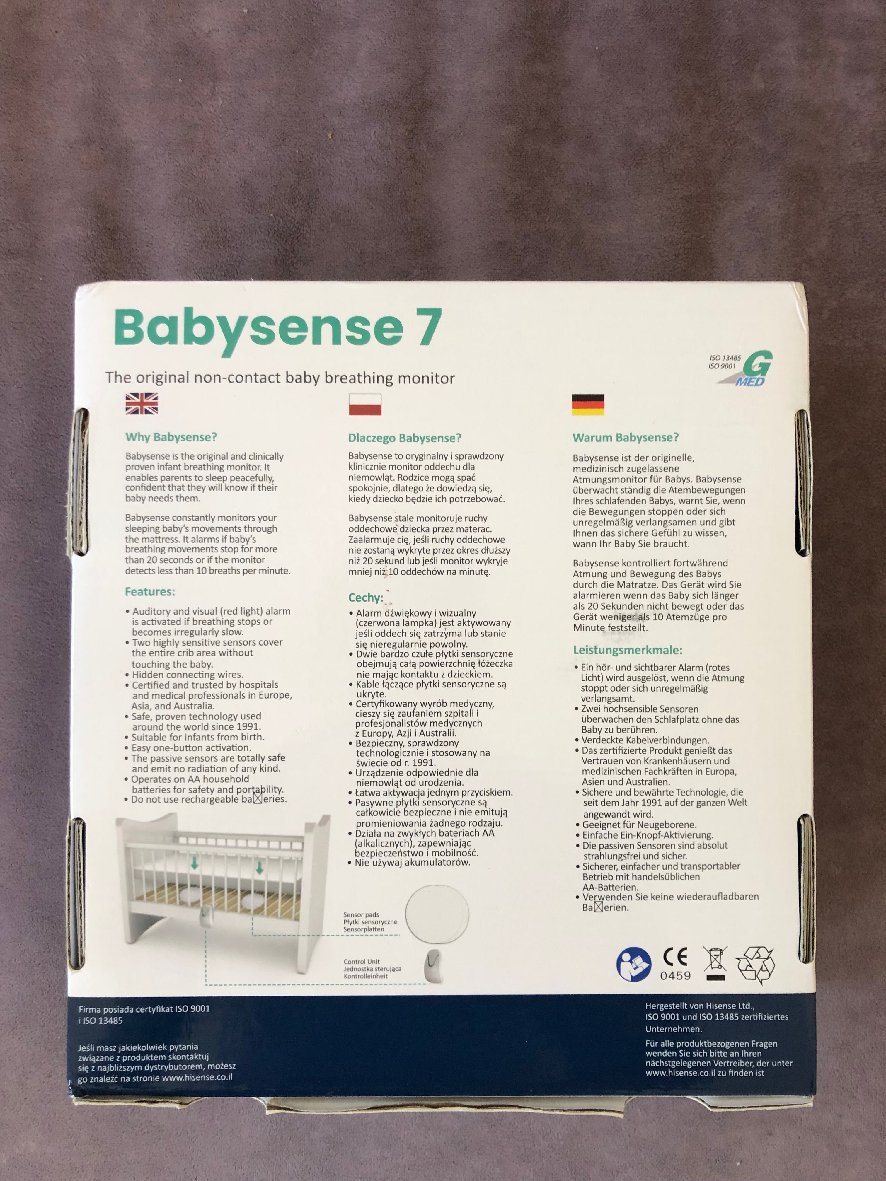 Monitor oddechu Baby sense 7