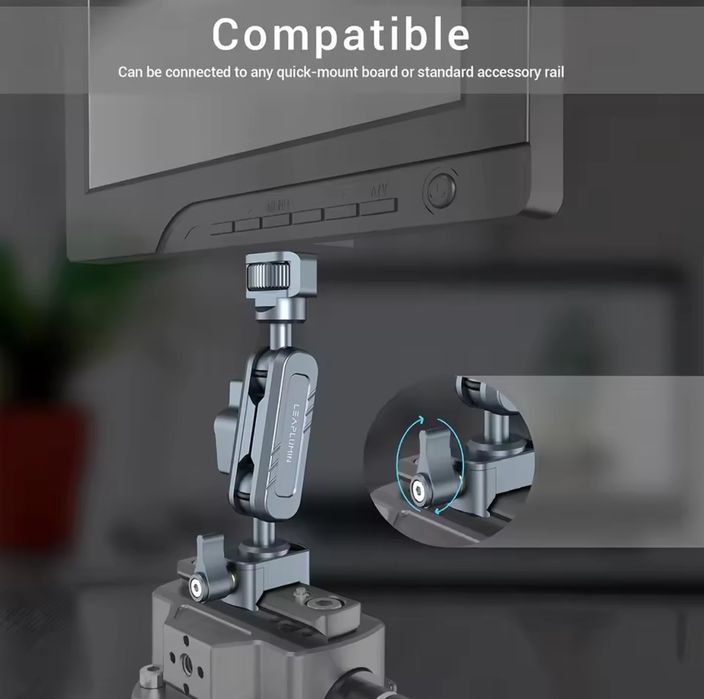 Leaplumin 17 mm Magic Arm, універсальний фототримач