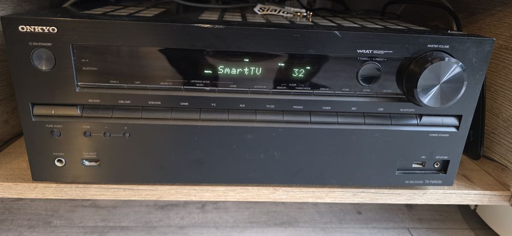 Kompletny Zestaw Kina Domowego: Onkyo TX-NR636 + Potężne Kolumny M-Aud