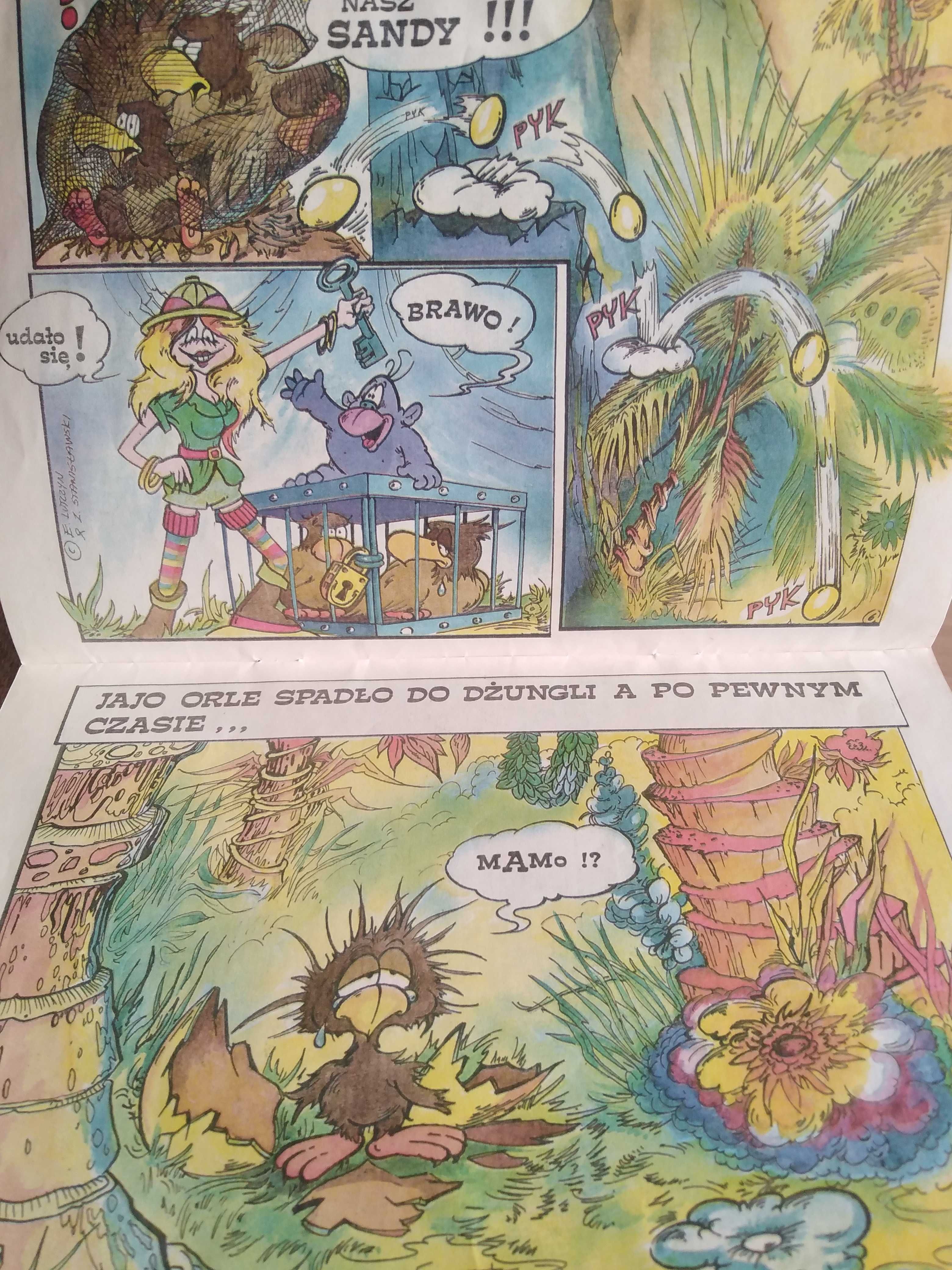 Komiks Dawid i Sandy Narodziny 1988 rok