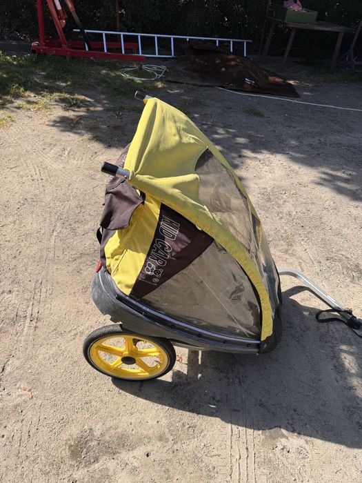 Przyczepka rowerowa dwuosobowa