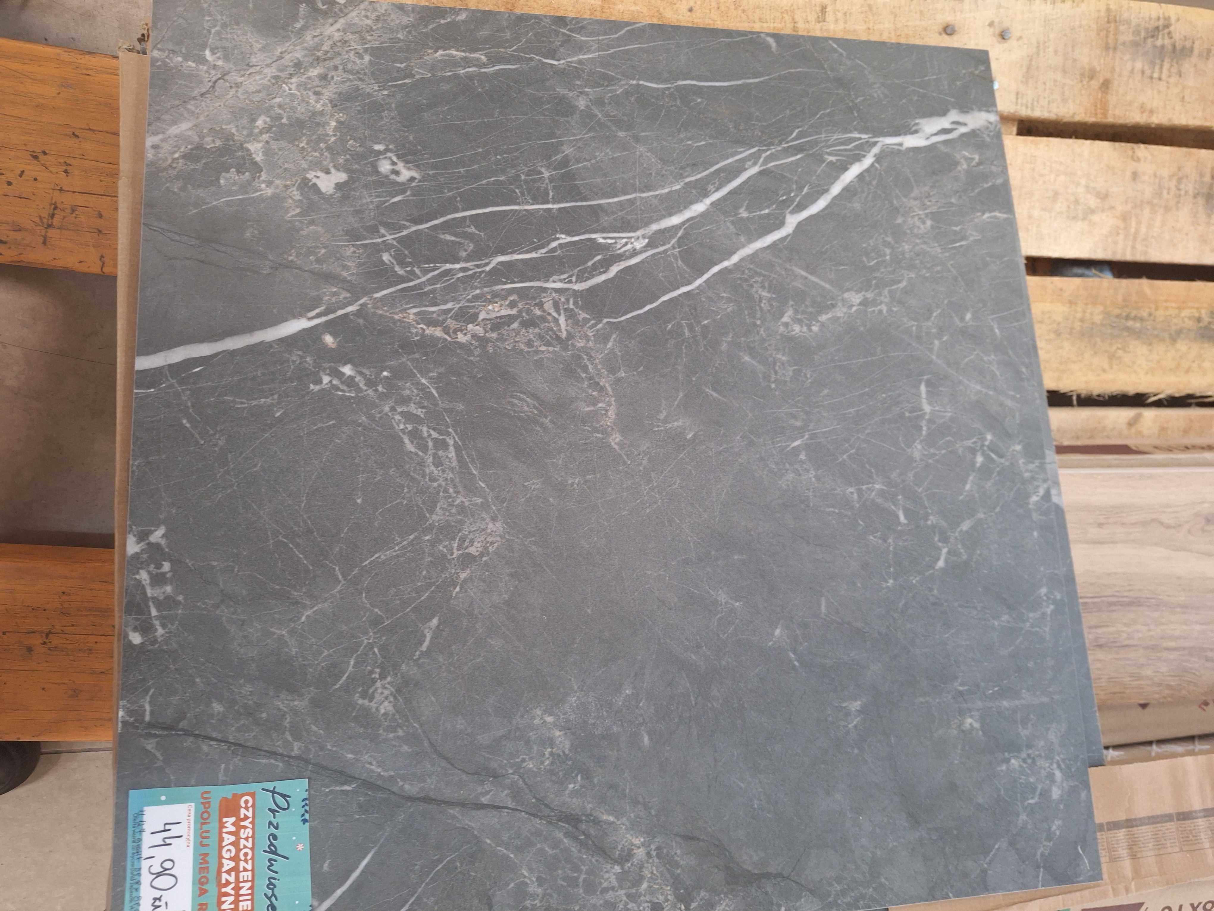 Płytka gresowa Paradyż U127 graphite mat 59,8x59,8cm.