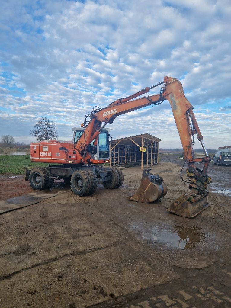 Koparka kołowa Atlas terex 1504m