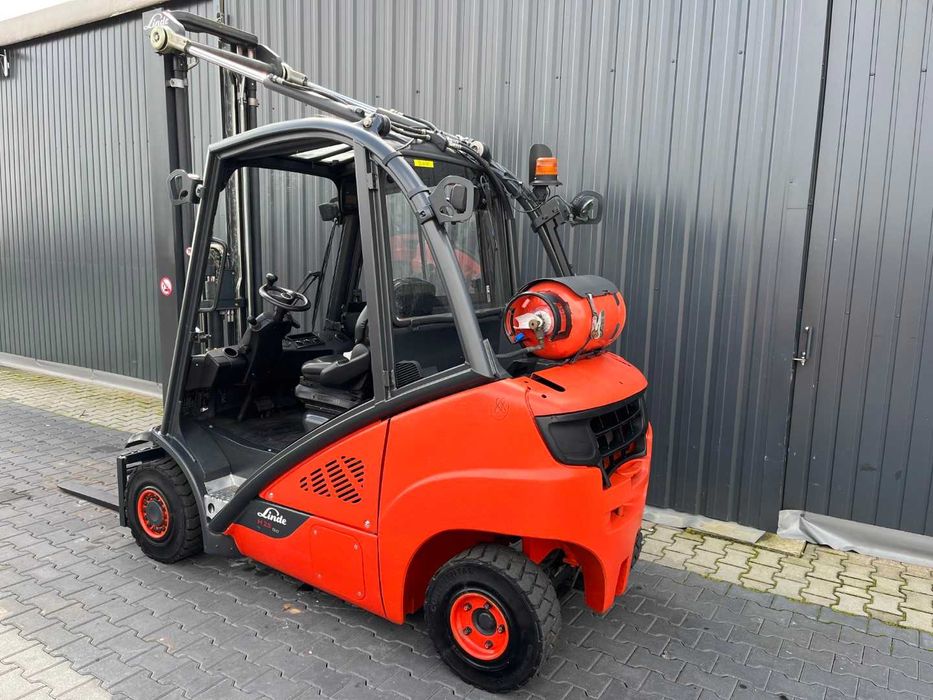 Wózek widłowy Linde H25T-01 Triplex 6,4M Przesuw 2014 rok