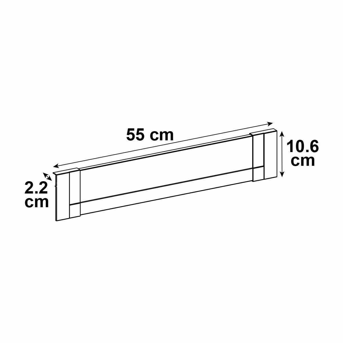 Front szuflady wewnętrznej 60 cm S Delinia iD