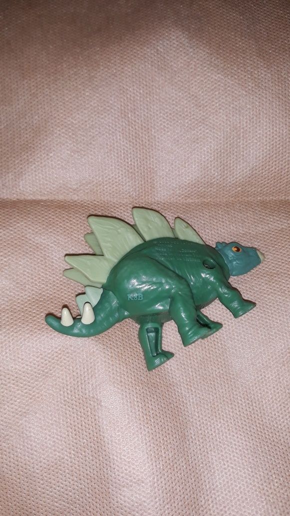 Динозавр макдональдс mcdonald's стегозавр фигурка игрушка хепимил