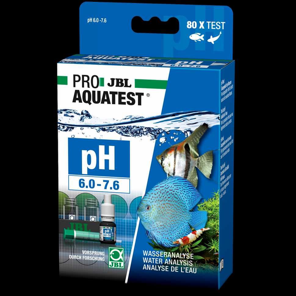 Test JBL PROAQUATEST pH 6,0-7.6 do wartości pH w akwariach + GRATIS