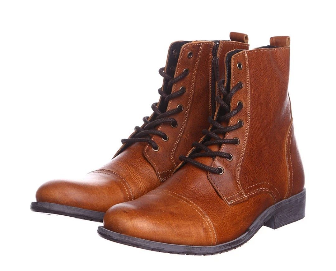 Selected Homme р.45 стельки-30см кожаные ботинки