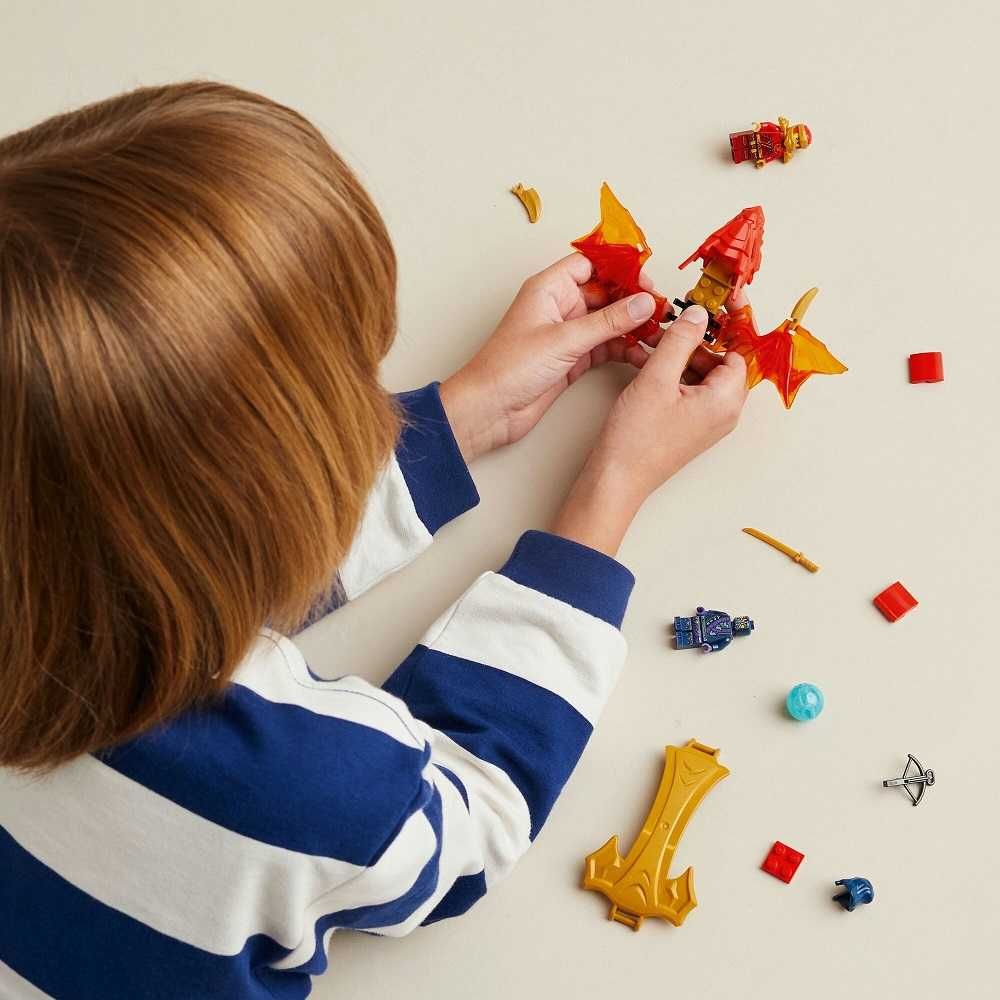 Klocki Lego Ninjago 71801 Atak powstającego smoka Kaia