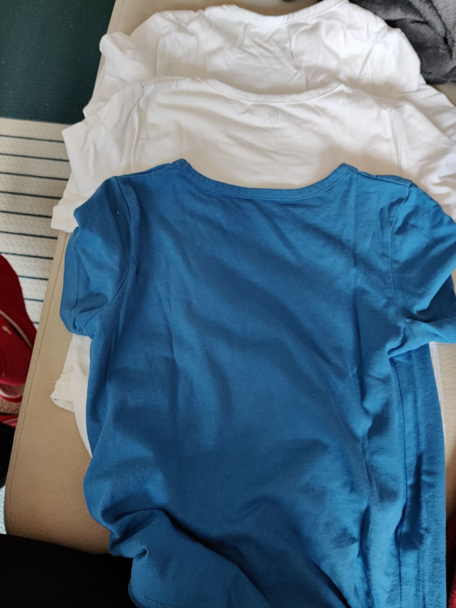 Lote de 4 T-shirts, básicas, roupa interior, La Redoute, 4 anos