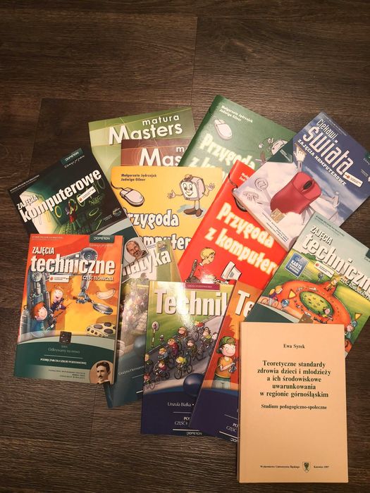Pakiet różne książki 13 sztuk - podręczniki dla nauczyciela i inne