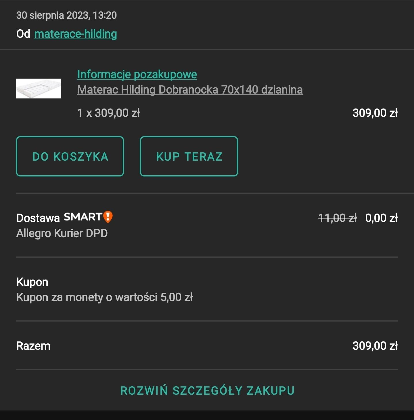 Komplet dla malucha – łóżeczko + materac + prześcieradła!