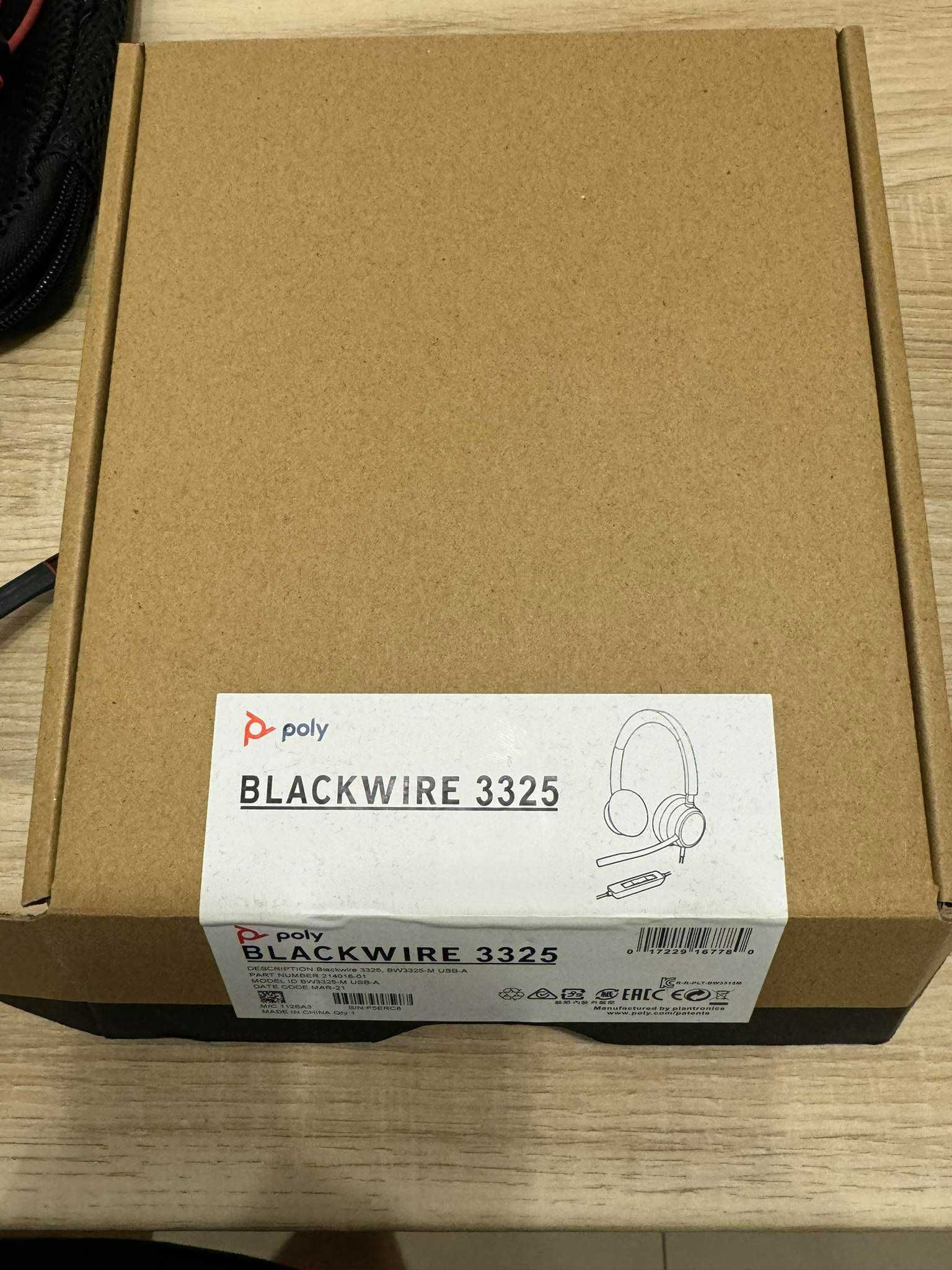 Słuchawki do komputera z mikrofonem Blackwire 3325